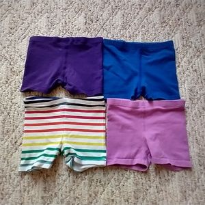 Bundle of 4 Primary Brand Under Shorts